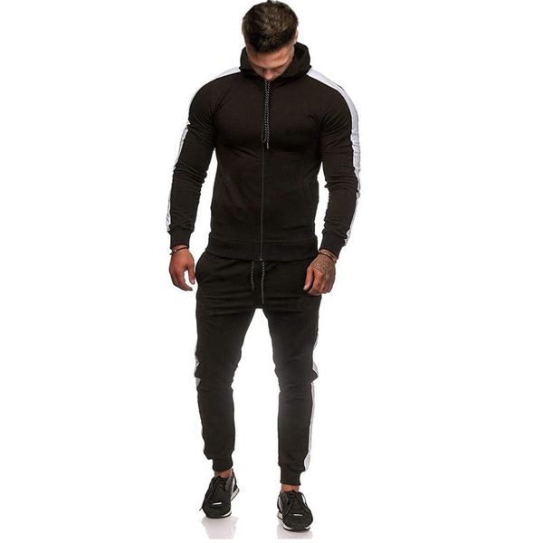 2020 new men's autumn hoodies tracksuit set male sweatshirt sweatpants zipper pocket fashion trousers high street jackets sets, Gray
2020 new men's autumn hoodies tracksuit set male sweatshirt sweatpants zipper pocket fashion trousers high street jackets sets, Gray