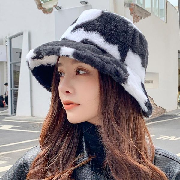 new fashion thick warm winter hat women flat packable bucket cap ladies soft fleece hats for women female panama hat, Blue;gray
new fashion thick warm winter hat women flat packable bucket cap ladies soft fleece hats for women female panama hat, Blue;gray