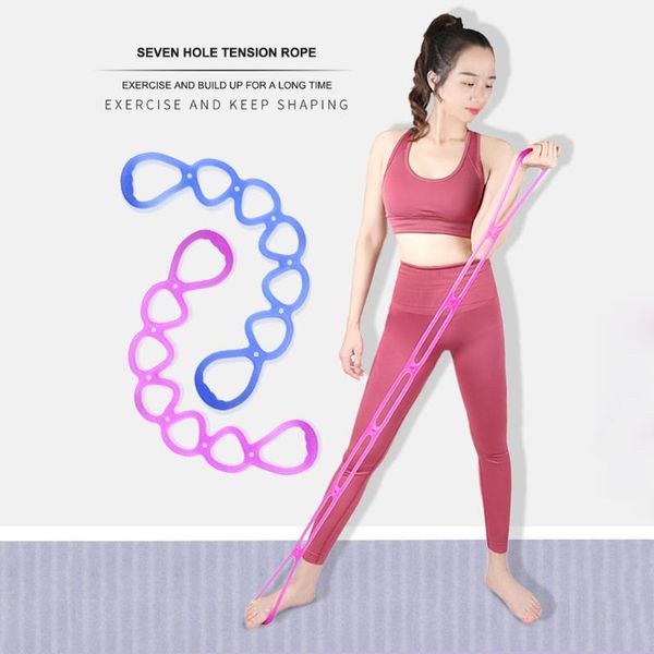 resistance bands fitness muscle training pull rope strength trainer stretch yoga elastic exerciser equipments gym
resistance bands fitness muscle training pull rope strength trainer stretch yoga elastic exerciser equipments gym