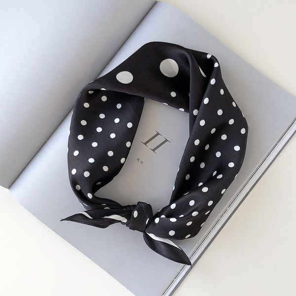 scarves autumn / winter 2021 silk scarf fashion thin wave point hair band french style, Blue;gray
scarves autumn / winter 2021 silk scarf fashion thin wave point hair band french style, Blue;gray