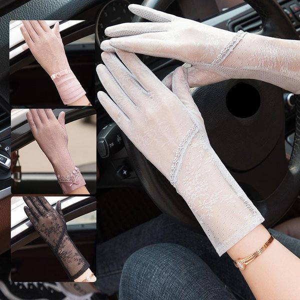 five fingers gloves women' thin breathable sunshade silk all refer to outdoor sports driving and riding mesh, Blue;gray
five fingers gloves women' thin breathable sunshade silk all refer to outdoor sports driving and riding mesh, Blue;gray
