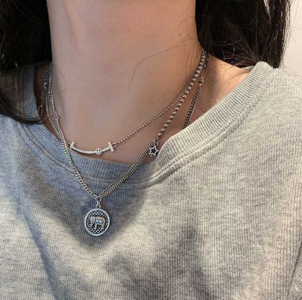 collarbone chain maiden niche design fresh and sweet smile necklace simple wild student section necklace, Silver
collarbone chain maiden niche design fresh and sweet smile necklace simple wild student section necklace, Silver