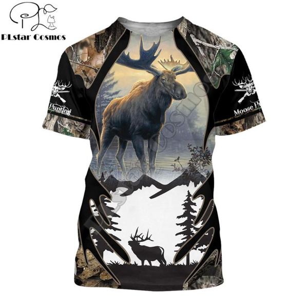 2021 summer men t shirt 3d moose hunting printed t-shirts harajuku casual short sleeve tee shirts cool t-shirt qdl001, White;black
2021 summer men t shirt 3d moose hunting printed t-shirts harajuku casual short sleeve tee shirts cool t-shirt qdl001, White;black