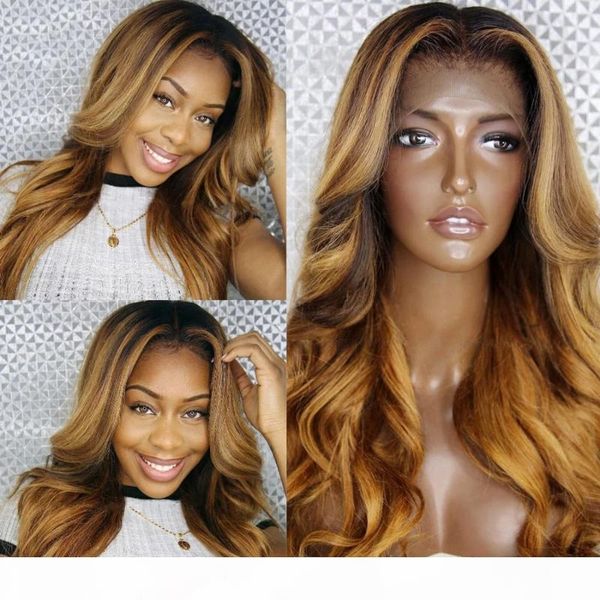 ombre highlight colored human hair wig bleach knots remy brazilian body wavy hd transparent lace part wig for black women, Black;brown
ombre highlight colored human hair wig bleach knots remy brazilian body wavy hd transparent lace part wig for black women, Black;brown