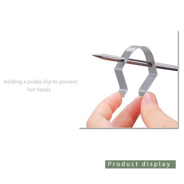 universal meat grill probe clip holder bbq food grade 304 steel stainless steel bbq thermometer probe clip holder d4 wmtlyl
universal meat grill probe clip holder bbq food grade 304 steel stainless steel bbq thermometer probe clip holder d4 wmtlyl