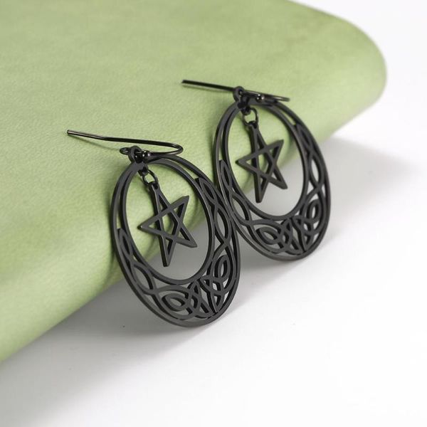 dangle & chandelier lemegeton viking gothic irish knot amulet big earring stainless steel jewelry ethnic hollow talisman earrings, Silver
dangle & chandelier lemegeton viking gothic irish knot amulet big earring stainless steel jewelry ethnic hollow talisman earrings, Silver