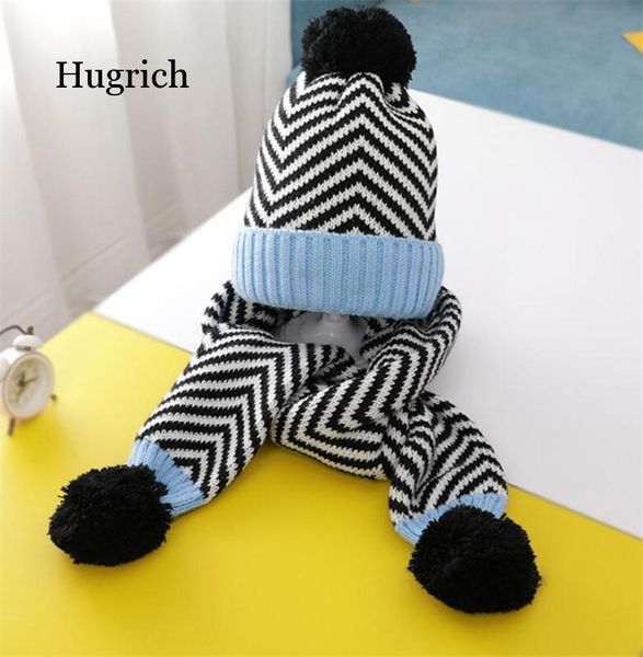 wide brim hats winter warm knit hat and scarf kids stripe 2 piece set boy girl patchwork ear protection cap with pom child scarves, Blue;gray
wide brim hats winter warm knit hat and scarf kids stripe 2 piece set boy girl patchwork ear protection cap with pom child scarves, Blue;gray