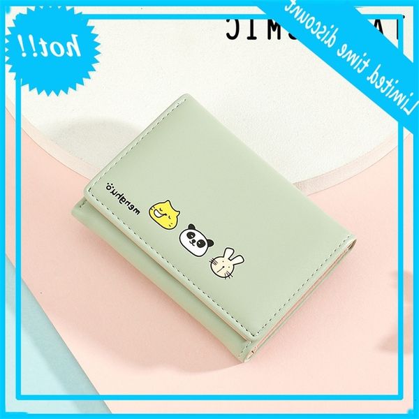 yueqiankai new cartoon cute student multi card pocket korean women's short wallet, Red;black
yueqiankai new cartoon cute student multi card pocket korean women's short wallet, Red;black