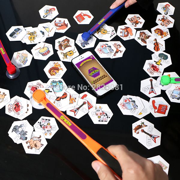 stik'em listen the unique sounds and slam the card,fast&exciting game for whole family funny game toy,slap stick challenge toys q0115
stik'em listen the unique sounds and slam the card,fast&exciting game for whole family funny game toy,slap stick challenge toys q0115