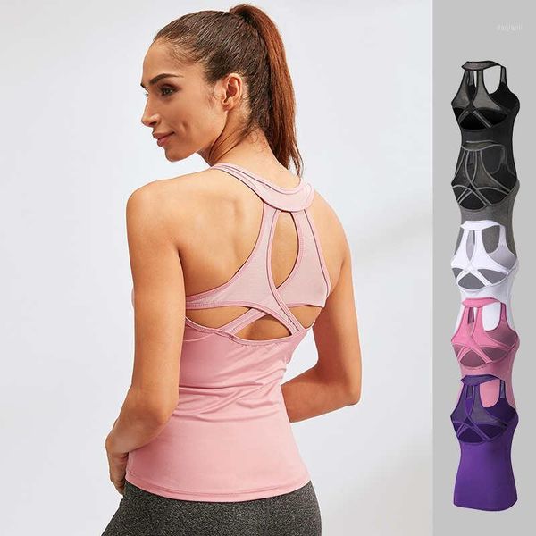 yoga outfits 2021 women gym vest workout fitness tank sports t shirt female training exercise running clothing sportswear tee 921011, White;red
yoga outfits 2021 women gym vest workout fitness tank sports t shirt female training exercise running clothing sportswear tee 921011, White;red