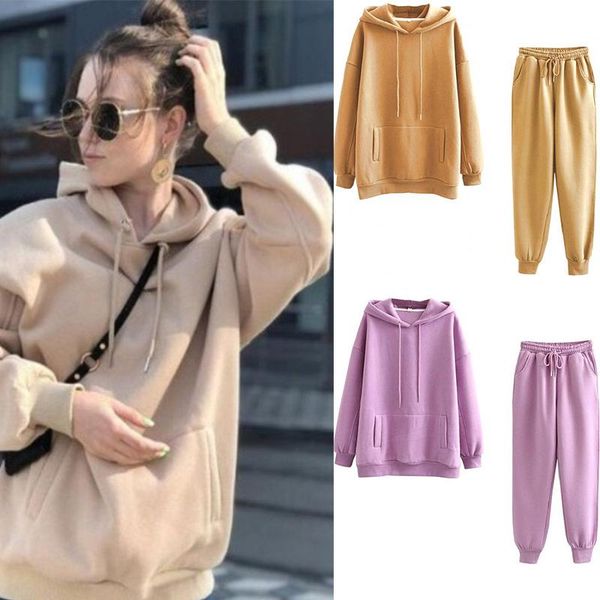 women's hoodies & sweatshirts women autumn with pocket solid candy color long sleeve sweatershirt + cotton sport pants femme casual bai, Black
women's hoodies & sweatshirts women autumn with pocket solid candy color long sleeve sweatershirt + cotton sport pants femme casual bai, Black