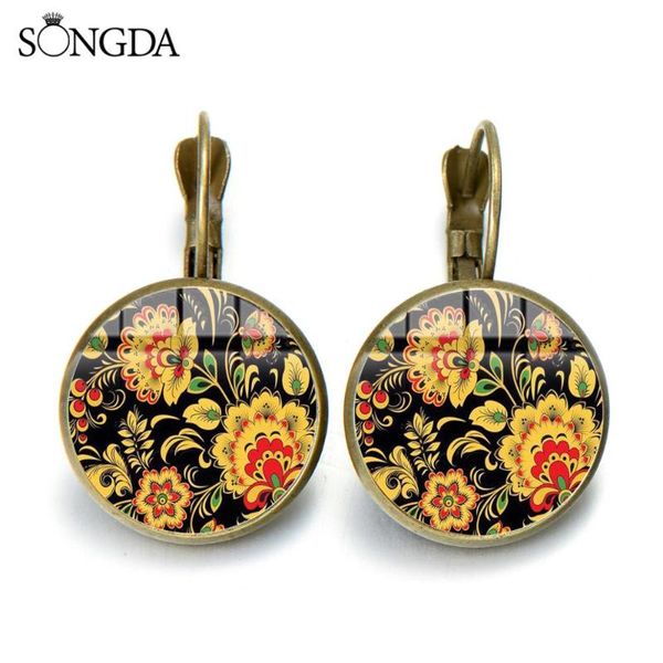 dangle & chandelier russian folk art pattern earrings for women jewelry flowers animals painting glass cabochon french metal craft, Silver
dangle & chandelier russian folk art pattern earrings for women jewelry flowers animals painting glass cabochon french metal craft, Silver