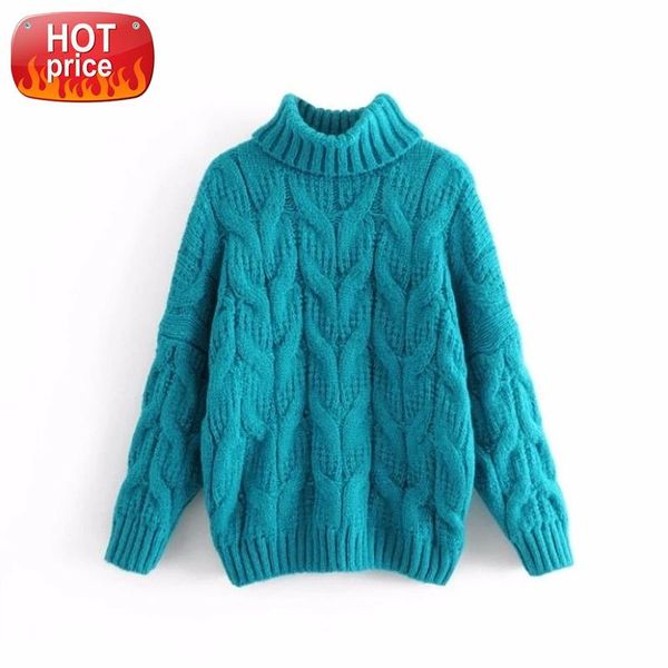 Long-sleeved Lazy Wind Turtleneck Sweater Women Loose Solid Color Jacquard Fashion Thick Wool Bottoming Sweater Pullover Female #aK6Y, White
Long-sleeved Lazy Wind Turtleneck Sweater Women Loose Solid Color Jacquard Fashion Thick Wool Bottoming Sweater Pullover Female #aK6Y, White