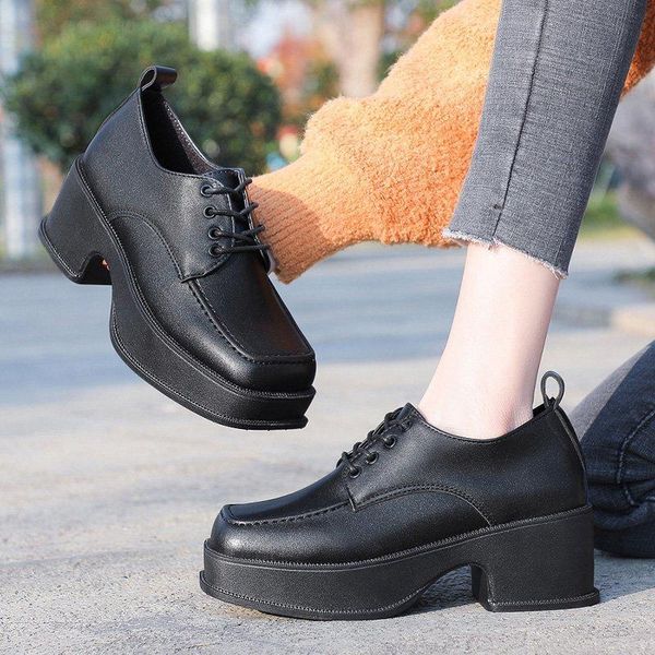 women chunky heels hidden heels height increasing ladies wedge shoes high platform women shoes zapatos de mujer 2021, Black
women chunky heels hidden heels height increasing ladies wedge shoes high platform women shoes zapatos de mujer 2021, Black