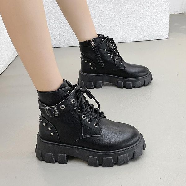 handsome martin women's boots ladies british style platform boots gothic 2020 motorcycle platform ankle chunky shoes, Black
handsome martin women's boots ladies british style platform boots gothic 2020 motorcycle platform ankle chunky shoes, Black