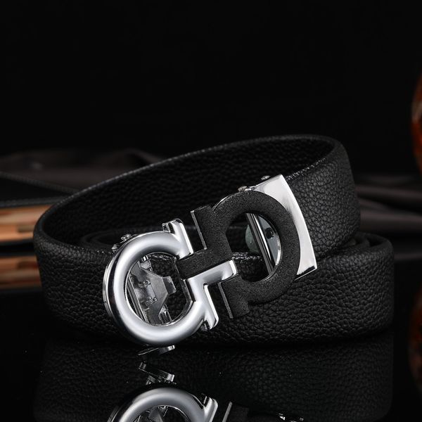 automatic buckle pure leather young students fashion pants men's belt, Black;brown
automatic buckle pure leather young students fashion pants men's belt, Black;brown