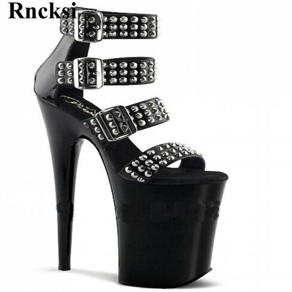 sandals rncksi women 8 inch platform pole dance party shoes 20cm dress rivets high heels, Black
sandals rncksi women 8 inch platform pole dance party shoes 20cm dress rivets high heels, Black