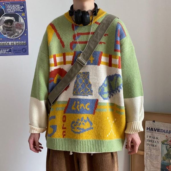 men's sweaters 2021 winter pattern cashmere knitting youth loose round neck pullover long sleeve male coat 3-color clothes wool, White;black
men's sweaters 2021 winter pattern cashmere knitting youth loose round neck pullover long sleeve male coat 3-color clothes wool, White;black