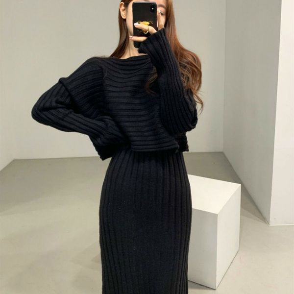 2021 new women's mesh assemblies solid to the neck long pit pattern pullover cleavage in v without sleeves mid-calf knit bundle dress x, Gray
2021 new women's mesh assemblies solid to the neck long pit pattern pullover cleavage in v without sleeves mid-calf knit bundle dress x, Gray