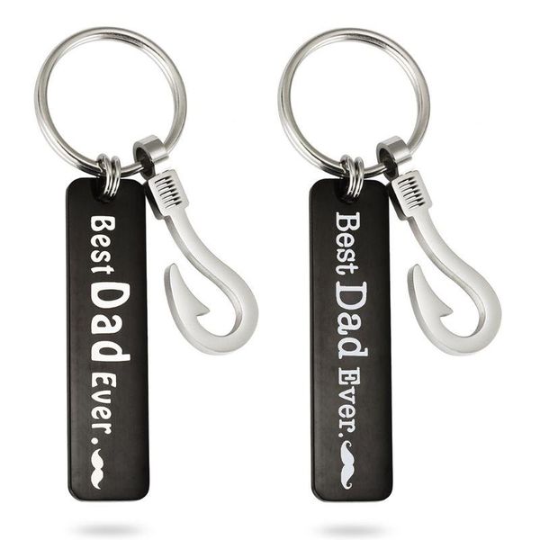 1pc stainless steel " dad ever" father's birthday gift jewelry for father dad pendant necklace key chain keychain, Silver
1pc stainless steel " dad ever" father's birthday gift jewelry for father dad pendant necklace key chain keychain, Silver