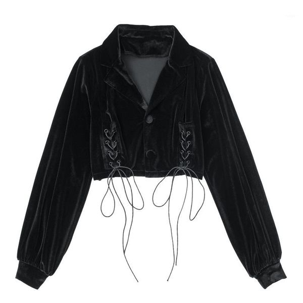 spring 2020 new velour lace up short design women shirts bandage and blouse trend women clothes sa043s301, White
spring 2020 new velour lace up short design women shirts bandage and blouse trend women clothes sa043s301, White