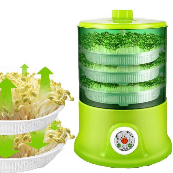intelligent bean sprouts machine grow automatic large capacity thermostat green seeds growing automatic bean sprout 220v 110v
intelligent bean sprouts machine grow automatic large capacity thermostat green seeds growing automatic bean sprout 220v 110v