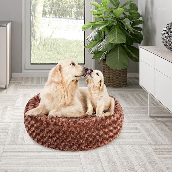 round plush bed houses mat winter warm sleeping cats nest soft long plush basket pet cushion portable pets supplies1
round plush bed houses mat winter warm sleeping cats nest soft long plush basket pet cushion portable pets supplies1