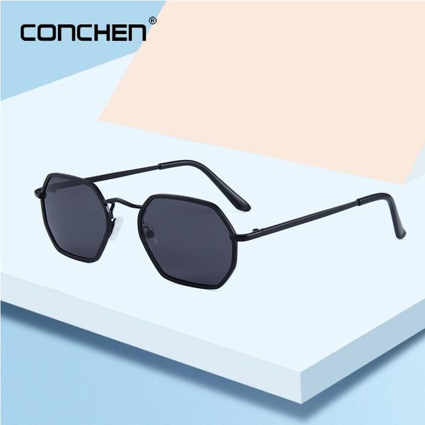 sunglasses conchen polygon metal frame women classic vintage fashion 2021 sun glasses brand design eyewear, White;black
sunglasses conchen polygon metal frame women classic vintage fashion 2021 sun glasses brand design eyewear, White;black