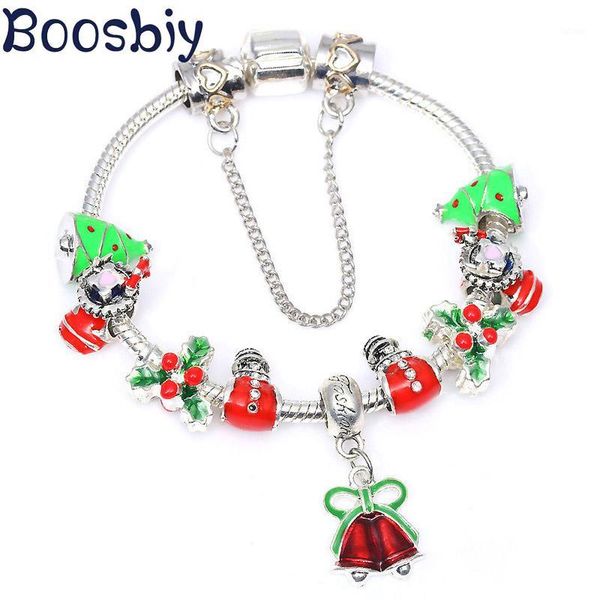 boosbiy fashion silver plated charms bracelet bangle for women christmas bell pendant fit brand bracelets jewelry pulseras mujer1, Golden;silver
boosbiy fashion silver plated charms bracelet bangle for women christmas bell pendant fit brand bracelets jewelry pulseras mujer1, Golden;silver
