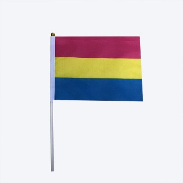creative rainbow gay pride hand stick 21*14cm mini flag portable waving handhold using home festival party decor
creative rainbow gay pride hand stick 21*14cm mini flag portable waving handhold using home festival party decor