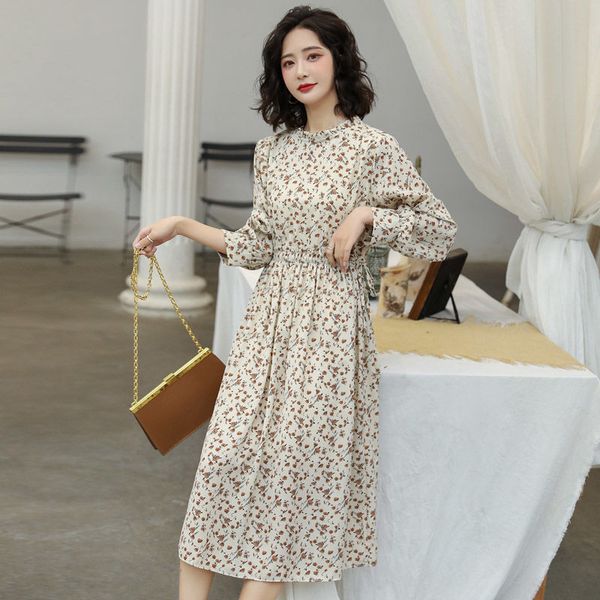 2021 new autumn women print dress for female long sleeve chiffon dress winter dress floral vestidos vintage hkka, Black;gray
2021 new autumn women print dress for female long sleeve chiffon dress winter dress floral vestidos vintage hkka, Black;gray