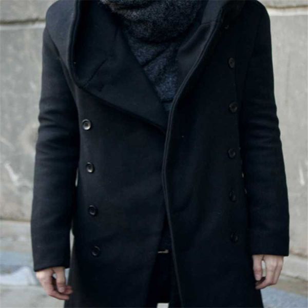 men's trench coats large size autumn and winter coat long hair slimmed thick hooded windshield, Tan;black
men's trench coats large size autumn and winter coat long hair slimmed thick hooded windshield, Tan;black