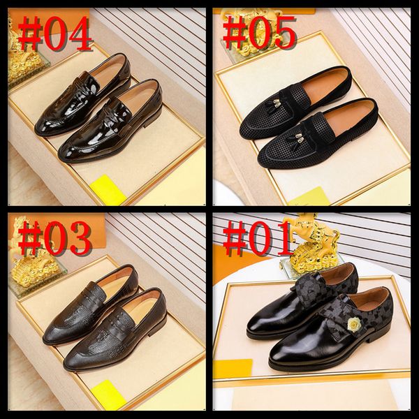 2020 new classic formal men's dress shoes genuine leather british toe black brown business wedding office brogue shoes for men
2020 new classic formal men's dress shoes genuine leather british toe black brown business wedding office brogue shoes for men