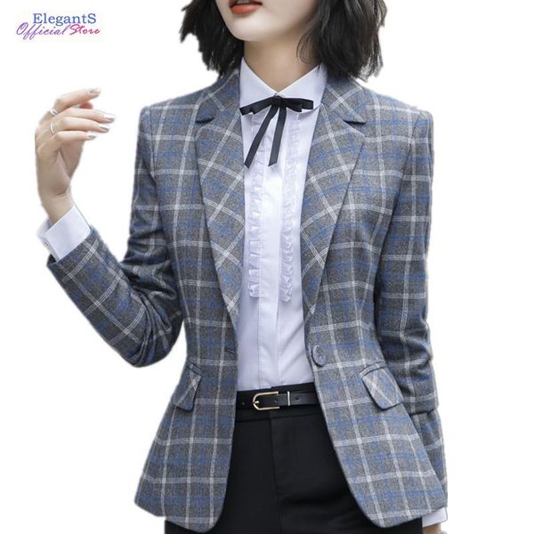 casual plaid blazers and jackets women fashion coat office lady work business outwear autumn spring notched female clothing 2020, White;black
casual plaid blazers and jackets women fashion coat office lady work business outwear autumn spring notched female clothing 2020, White;black