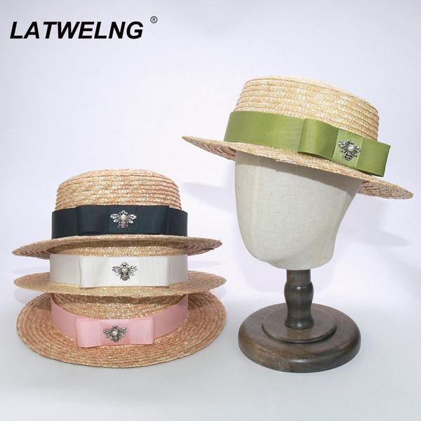 wide brim hats parent-child sun hat fashion bee women summer straw visor cute girls beach holiday gift wholesale nh482, Blue;gray
wide brim hats parent-child sun hat fashion bee women summer straw visor cute girls beach holiday gift wholesale nh482, Blue;gray