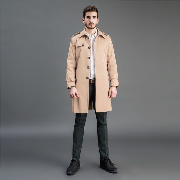new large british slim fit long middle and young men's fashion coat popular windbreaker men, Tan;black
new large british slim fit long middle and young men's fashion coat popular windbreaker men, Tan;black