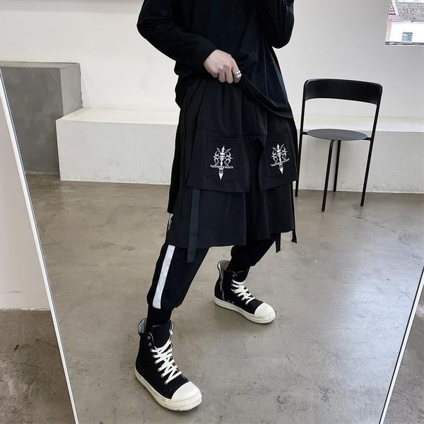m-xljapanese dark design sense autumn fake two-piece printed casual pants men's personality skirt pants harem boots1, Black
m-xljapanese dark design sense autumn fake two-piece printed casual pants men's personality skirt pants harem boots1, Black