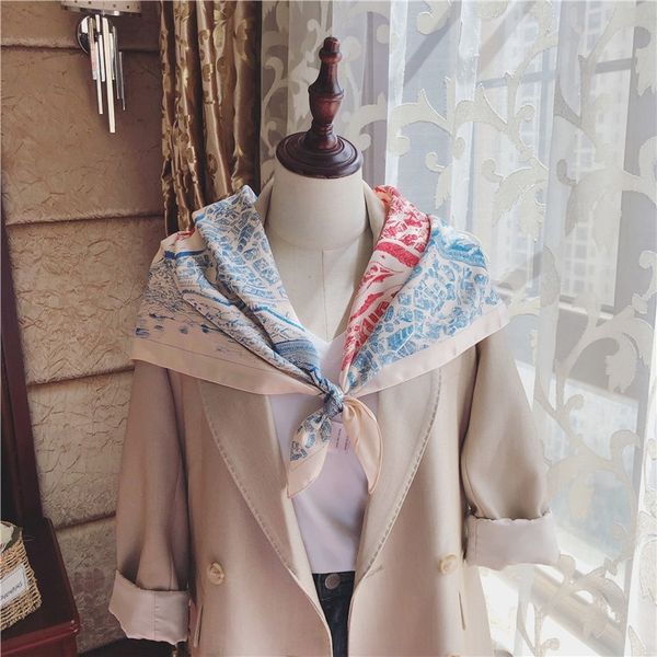 luna&dolphin women big square scarf 90*90 city of horses cinnamon twill chiffon silk scarves elegant tippet shawl pashmina wrap y201024, Blue;gray
luna&dolphin women big square scarf 90*90 city of horses cinnamon twill chiffon silk scarves elegant tippet shawl pashmina wrap y201024, Blue;gray