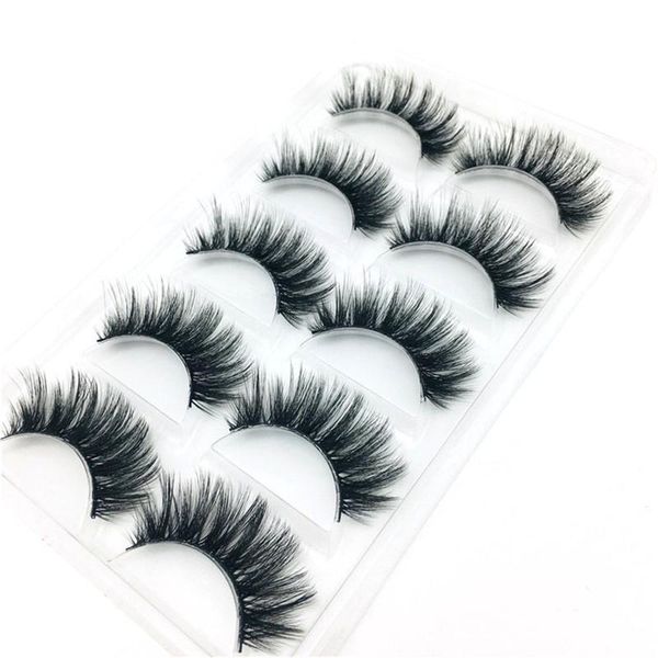 false eyelashes 5 pairs 3d mink lashes soft natural handmade dramatic volume long wispy makeup extension tools supplies
false eyelashes 5 pairs 3d mink lashes soft natural handmade dramatic volume long wispy makeup extension tools supplies