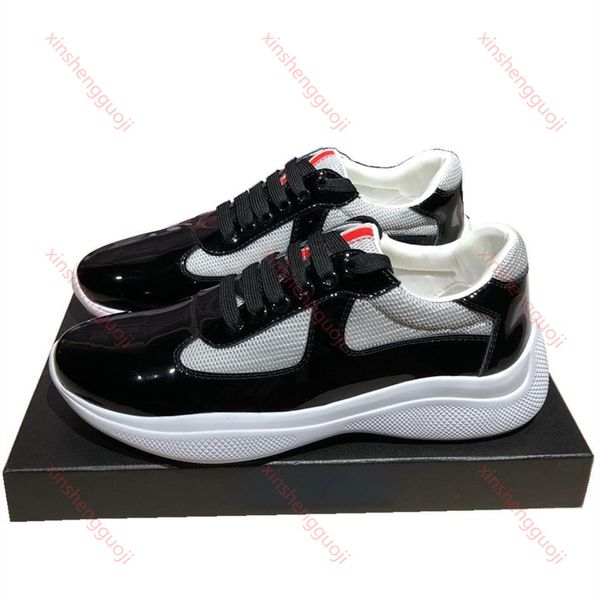 2020 men fashion casual shoes america cup designer sneakers patent leather luxe sneakers mens shoe, Black
2020 men fashion casual shoes america cup designer sneakers patent leather luxe sneakers mens shoe, Black