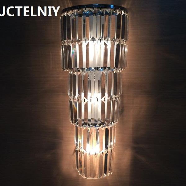 luxurious led crystal wall lamp corridor living room background wall lamp villa lobby
luxurious led crystal wall lamp corridor living room background wall lamp villa lobby