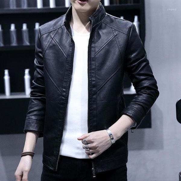 2020 spring and autumn new casual leather men's korean slim youth collar pu leather jacket men's wear1, Black
2020 spring and autumn new casual leather men's korean slim youth collar pu leather jacket men's wear1, Black