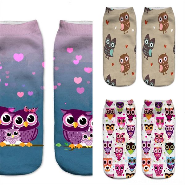 mrx9i men cartoon sock slipper harajuku happy animal print cool cute socks fashion novelty sokken creative funny wedding owl art socks, Black
mrx9i men cartoon sock slipper harajuku happy animal print cool cute socks fashion novelty sokken creative funny wedding owl art socks, Black