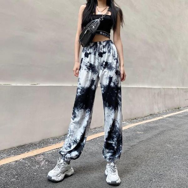 women's pants & capris 2021 autumn winter casual high waist slimming tie-dye letter printing fashion trousers hip hop s l, Black;white
women's pants & capris 2021 autumn winter casual high waist slimming tie-dye letter printing fashion trousers hip hop s l, Black;white