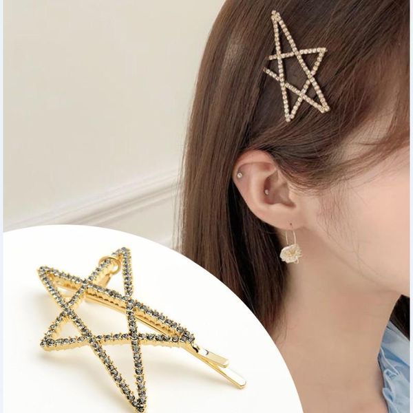 chimera pearl star hair pins simple gold hollow out alloy metal hairgrips crystal barrette for ladies women hair jewelry, Golden;silver
chimera pearl star hair pins simple gold hollow out alloy metal hairgrips crystal barrette for ladies women hair jewelry, Golden;silver