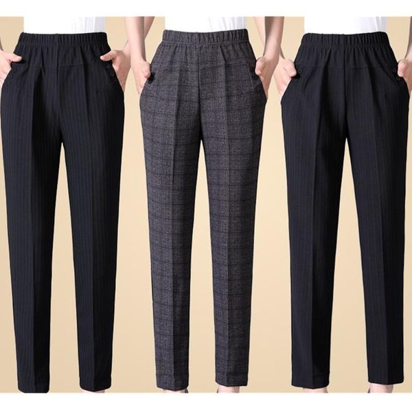 middle-aged women autumn winter trousers big size loose plus velvet elastic waist pants black female ankle-length trousers 8xl, Black;white
middle-aged women autumn winter trousers big size loose plus velvet elastic waist pants black female ankle-length trousers 8xl, Black;white