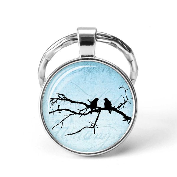 new animal birds keychain keyrings glass cabochon charm key bag pendant car accessories gift for man, Slivery;golden
new animal birds keychain keyrings glass cabochon charm key bag pendant car accessories gift for man, Slivery;golden