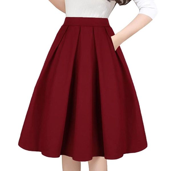 sishion pupe color black red pink blue vintage skirt cotton ss0012 plus size 50s 60s retro pleated midi skirts with pockets
sishion pupe color black red pink blue vintage skirt cotton ss0012 plus size 50s 60s retro pleated midi skirts with pockets