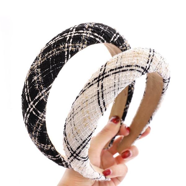 hair accessories plaid woolen sponge padded hairband headband for women girls
hair accessories plaid woolen sponge padded hairband headband for women girls