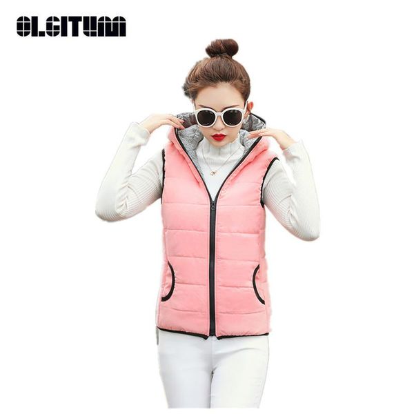 women's vests hooded vest autumn/winter short casual coat for girls wild trend solid color female ve094, Black;white
women's vests hooded vest autumn/winter short casual coat for girls wild trend solid color female ve094, Black;white